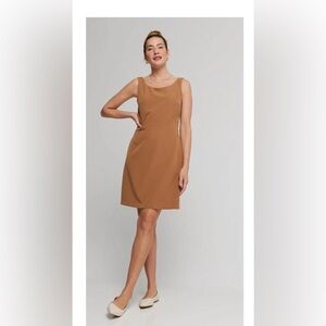 Brass Power Shift Dress, 10, NWT